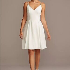 DB Studio Crepe Fit and Flare Dress